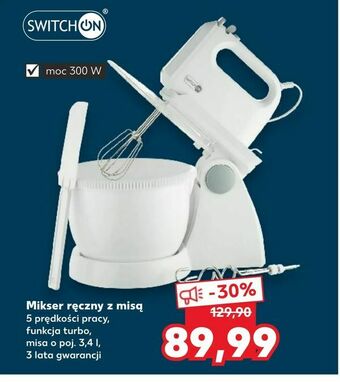 Kaufland Mikser ręczny z misą oferta