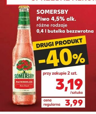 Kaufland SOMERSBY Piwo 4,5% alk oferta