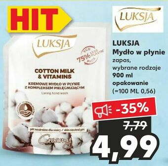 Kaufland LUKSJA Mydło w płynie oferta