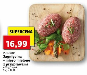 Lidl Jagnięcina - mięso mielone z przyprawami oferta