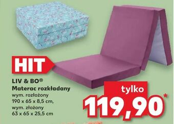 Kaufland LIV & BO ® Materac rozkładany oferta