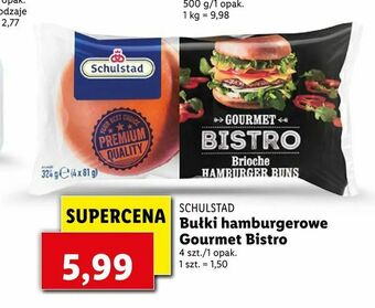 Lidl Bułki hamburgerowe Gourmet Bistro oferta