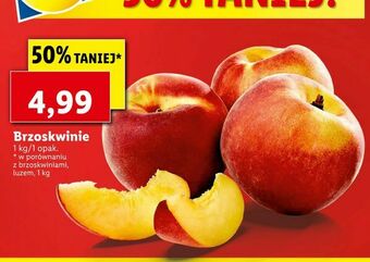 Lidl Brzoskwinie oferta