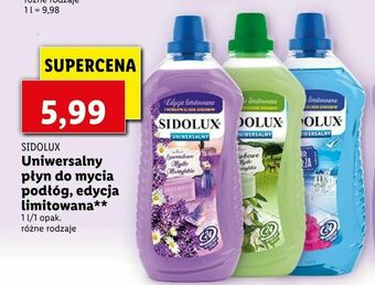 Lidl Uniwersalny płyn do mycia podłóg, edycja limitowana oferta