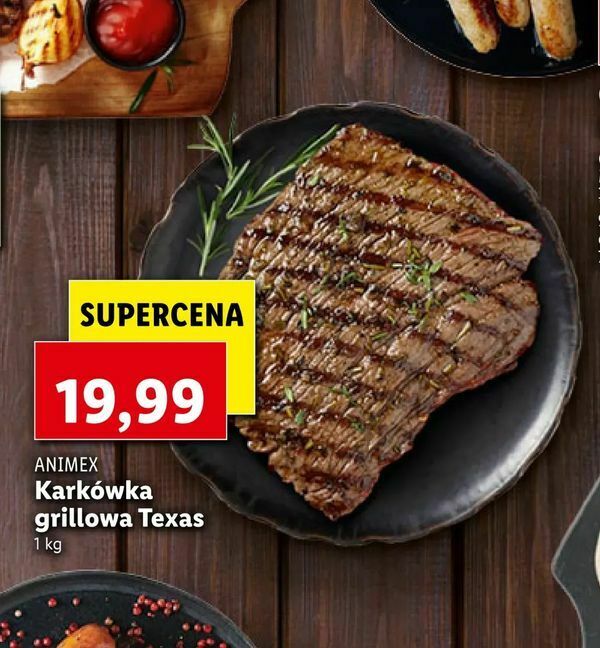Promocja Karkówka grillowa Texas w Lidl