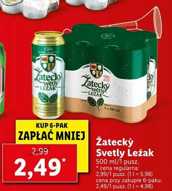 Lidl Žateckỳ Svetly Leźak oferta