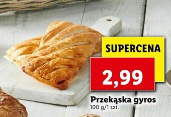 Lidl Przekąska gyros oferta