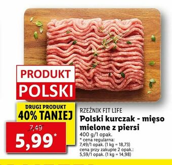 Lidl Polski kurczak - mięso mielone z piersi oferta