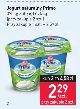 Stokrotka Jogurt naturalny Primo oferta