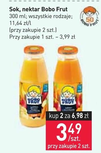 Stokrotka Sok, nektar Bobo Frut oferta