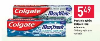 Stokrotka Pasta do zębów Colgate Max, Advanced oferta
