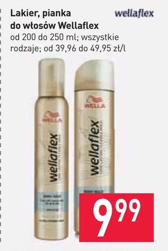 Stokrotka Lakier, pianka do włosów Wellaflex oferta