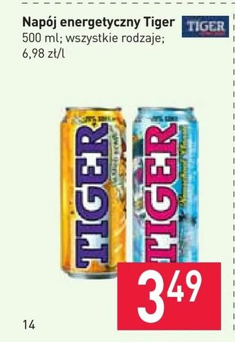 Stokrotka Napój energetyczny Tiger oferta