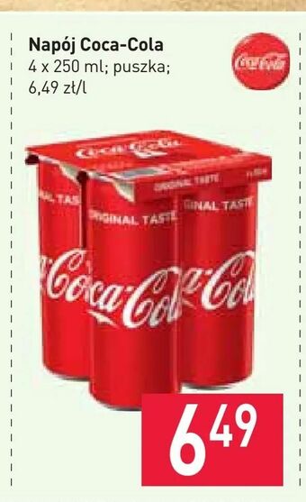 Stokrotka Napój Coca-Cola oferta