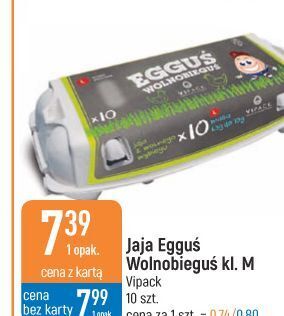 E.Leclerc Jajka z wolnego wybiegu egguś wolnobieguś oferta