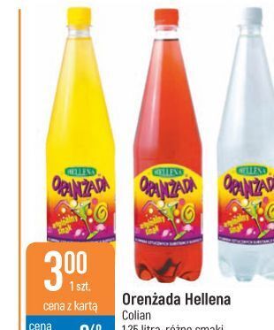 E.Leclerc Oranżada czerwona hellena oferta