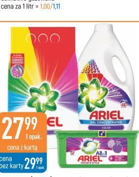 E.Leclerc Żel do prania kolorowego ariel oferta