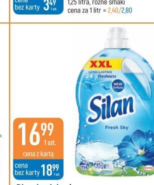 E.Leclerc Płyn do płukania fresh sky silan classic oferta