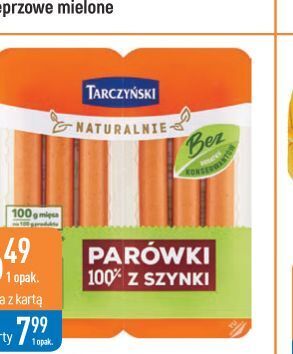 E.Leclerc Parówki z szynki tarczyński naturalnie oferta