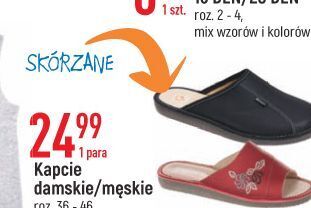 E.Leclerc Kapcie męskie oferta