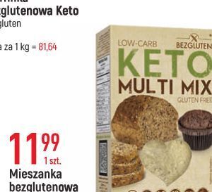 E.Leclerc Mieszanka do wypieków keto multi mix bezgluten oferta