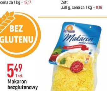 E.Leclerc Makaron bezglutenowy nitka cienka balviten oferta