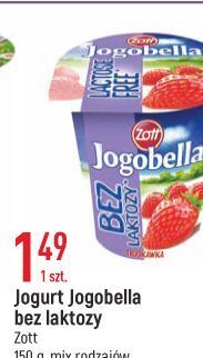 E.Leclerc Jogurt truskawkowy bez laktozy zott jogobella oferta