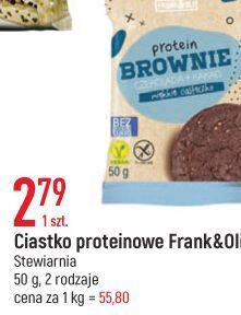 E.Leclerc Ciastko proteinowe brownie frank&oli oferta