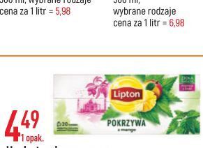 E.Leclerc Herbata classic lipton green tea oferta