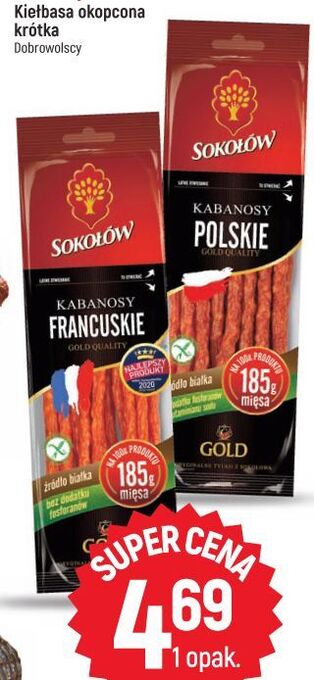 E.Leclerc Kabanosy polskie sokołów gold oferta