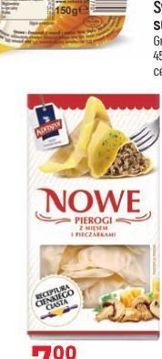 E.Leclerc Pierogi z mięsem i pieczarkami konspol oferta