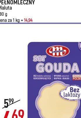 E.Leclerc Ser gouda bez laktozy mlekovita oferta