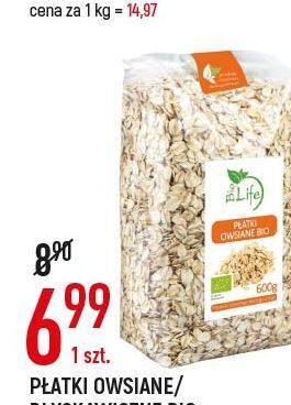 E.Leclerc Płatki owsiane błyskawiczne bio life oferta