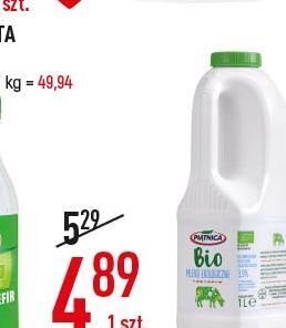 E.Leclerc Mleko ekologiczne 3.9% piątnica oferta