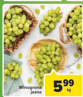 Carrefour Winogrona jasne oferta