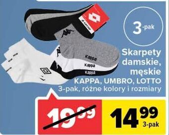 Carrefour Skarpety damskie umbro oferta