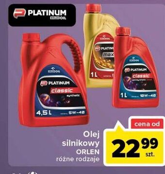 Carrefour Olej syntetyczny expert 5w30 orlen platinum max oferta