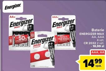 Carrefour Baterie aa energizer max oferta