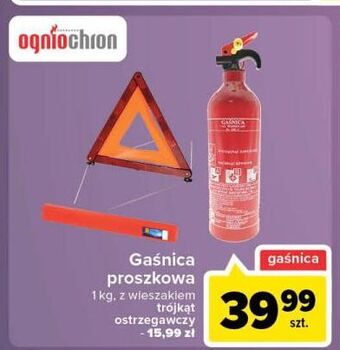 Gaśnica proszkowa 1 kg abc ogniochron