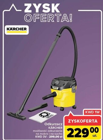 Carrefour Odkurzacz kwd 1w karcher oferta