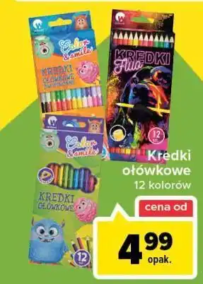 Carrefour Kredki ołówkowe fluo wikam oferta