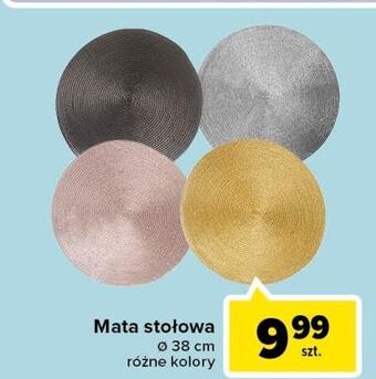 Carrefour Mata stołowa śr. 38 cm oferta