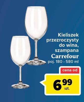 Carrefour Kieliszek do wina 580 ml carrefour oferta