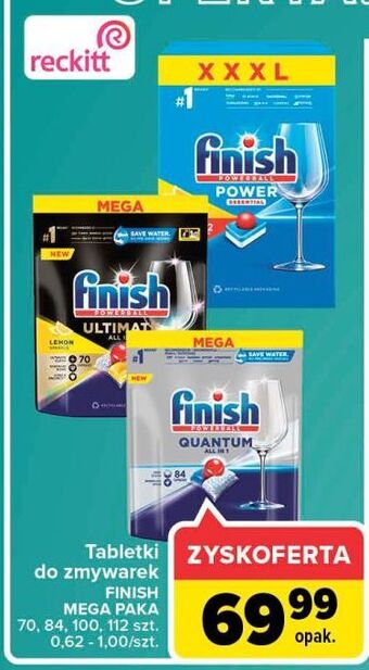Carrefour Tabletki do zmywarek finish quantum oferta