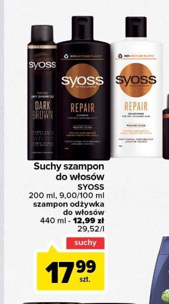 Carrefour Szampon do włosów syoss repair therapy oferta