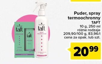 Carrefour Spray do włosów ochrona przed gorącym powietrzem taft heat styles oferta