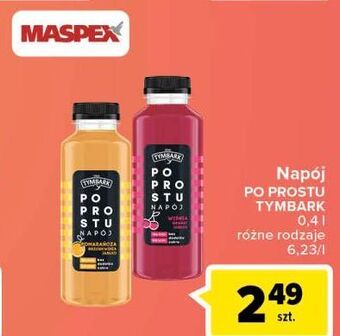 Carrefour Napój pomarańcza brzoskwinia jabłko tymbark po prostu oferta