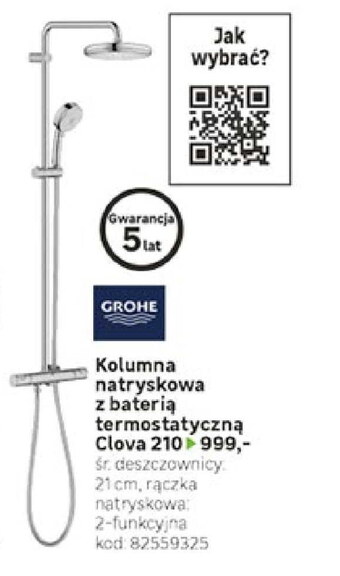Kolumna natryskowa grohe