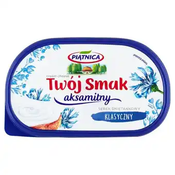 Społem Piątnica twój smak serek śmietankowy aksamitny klasyczny 135 g oferta