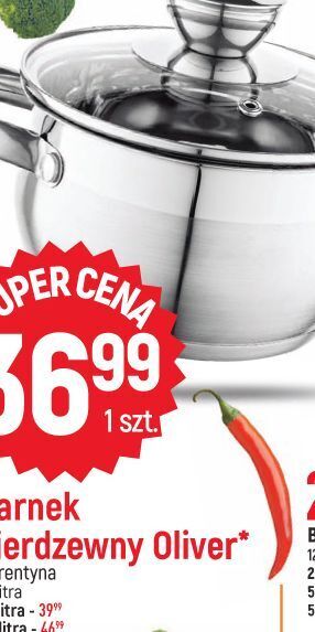 E.Leclerc Garnek oliver 2.5 l 18 cm florina (florentyna) oferta
